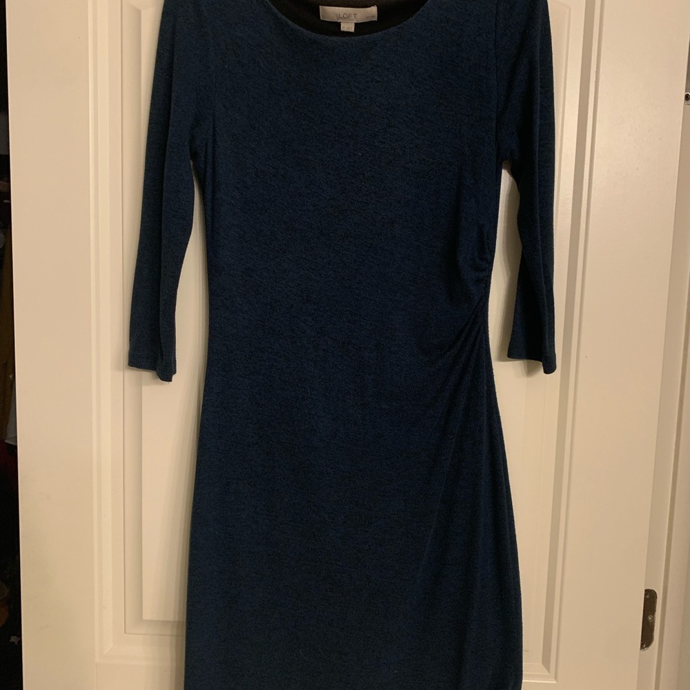 Elegant Blue Women's Dress
